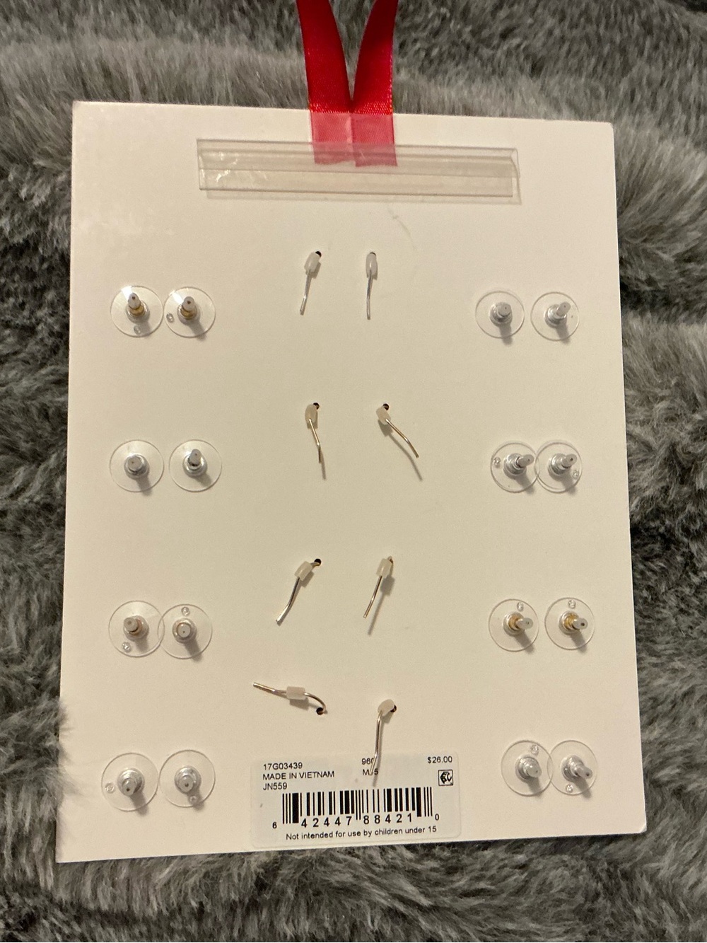 Napier 12 Days of Holiday Earrings Advent Set – Brand New – Never Worn - Picture 3 of 4